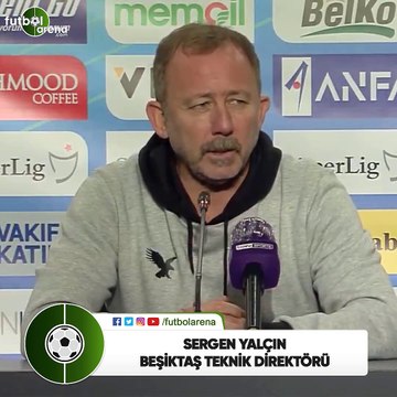Sergen Yalçın: Sen golü ver eğer faul varsa VAR zaten seni çağırıp golü iptal ettirecektir