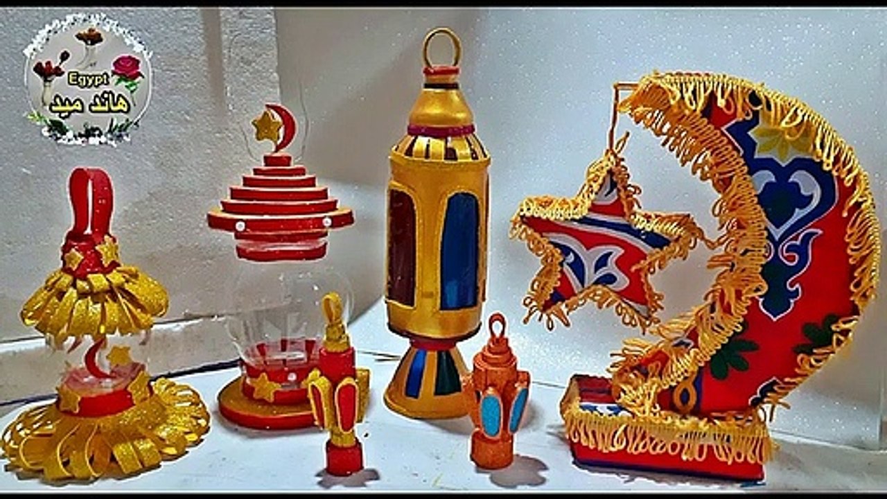 فكره  لاول مره هتشوفيها لرمضان من ازايز الكلور فانوس رمضان 2021