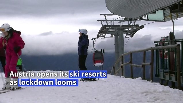 Austria ski resorts reopen despite looming third lockdown
