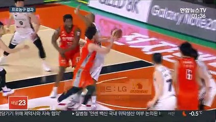 [프로농구] "주저하지마"…전자랜드 승리 이끈 김낙현
