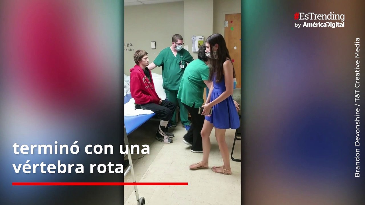 Hombre que "nunca volvería a caminar"  le propo...