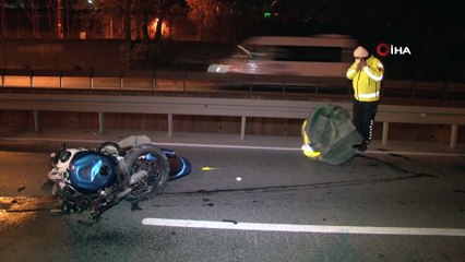 Zeytinburnu’nda feci motosiklet kazası: 2 ağır yaralı