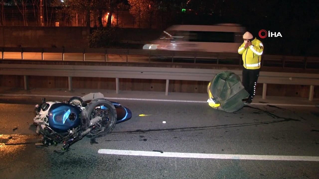 Zeytinburnu’nda feci motosiklet kazası: 2 ağır yaralı