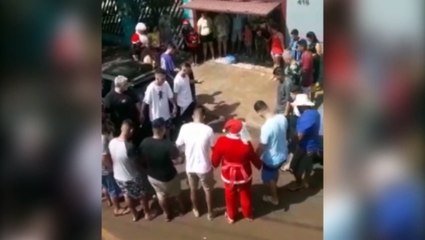 Familiares unem forças e promovem ação de Natal com mais de 2.300 cestinhas para a criançada em Cascavel