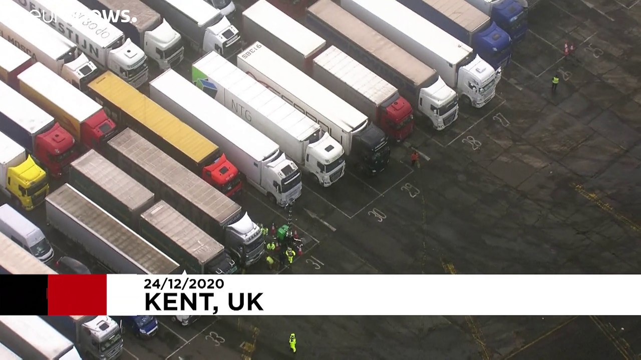 Hilferuf aus Dover: zu viele Trucker, zu wenig Tests