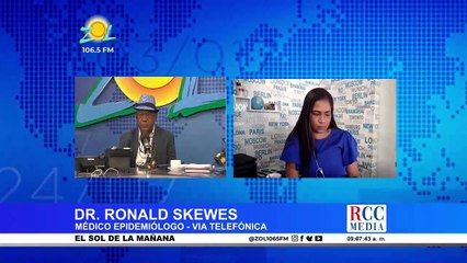 Dr. Ronald Skewes, Médico epidemiólogo: La situación del Covid en Republica Dominicana
