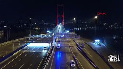 Ankara'dan yola çıkan 61 ambulans İstanbul'a böyle geldi | Video