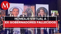 Panistas recuerdan a Martha Erika Alonso y Rafael Moreno Valle en ceremonia virtual