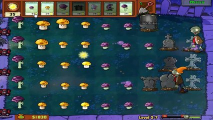 Getting Ice-Shroom - Adventure - Level 2-7 - Plants Vs Zombies