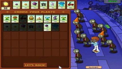 Getting Doom-Shroom - Adventure - Level 2-8 - Plants Vs Zombies
