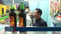 Polisi Sita Puluhan Botol Miras Di Warung Jamu