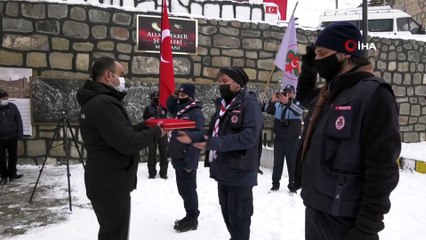 İzciler Allahuekber Dağı şehitlerini andı