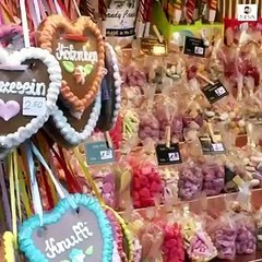 Almanyda'da Noel pazarı; Şenlikler arabayla geziliyor