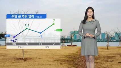 [날씨] 주말 큰 추위는 없지만 '불청객' 미세먼지 유의 / YTN