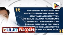 DOH, iimbestigahan ang libu-libong expired RT-PCR test kits na ibinigay ng RITM sa Baguio City