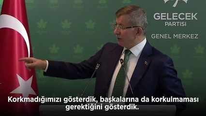 Davutoğlu yine gaza geldi, Erdoğan'ın sözlerini çarpıtarak yanlılarına hayal kurdurttu