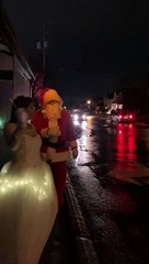 Le père Noël et la fée des étoiles à Saint-Constant