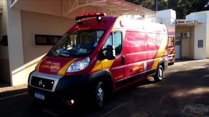 Vítima de queda de moto na Avenida Rocha Pombo é levada à UPA Brasília