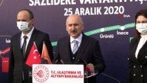 Edirne-Kırklareli Yolu Sazlıdere Varyantı açılışını Bakan Karaismailoğlu yaptı