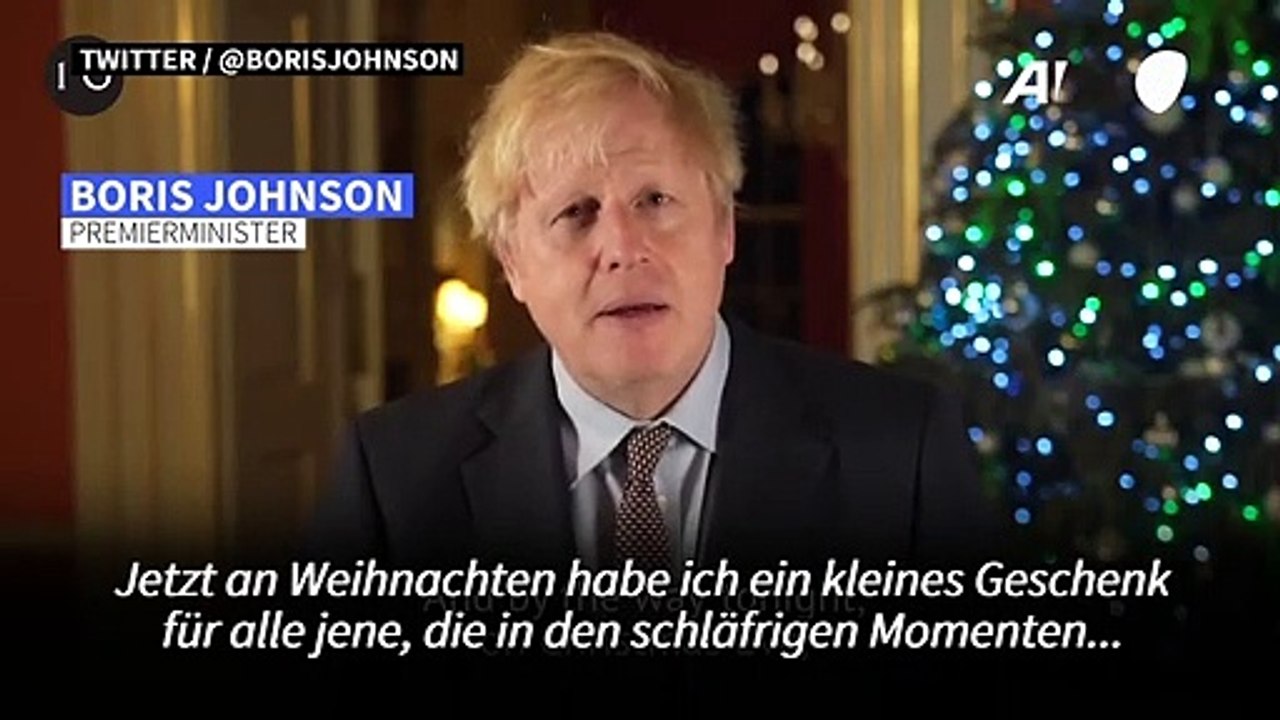 Johnson: brexit-deal ist "ein festmahl"