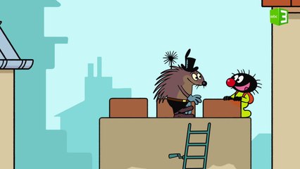 فرو ومغامرة تنظيف مدخنة المنزل