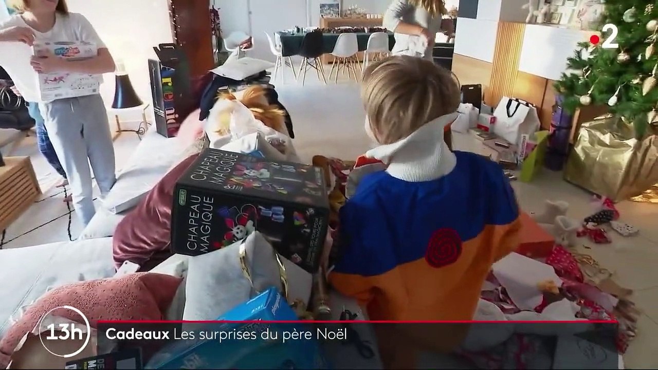 Noël : les cadeaux, la surprise du Père Noël