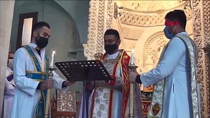 Midyat'ta Noel ayini yapıldı
