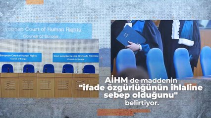 Cumhurbaşkanı'na hakaret suçu: Eşitlik ilkesinin ve ifade özgürlüğünün ihlali
