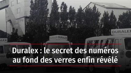 Duralex : le secret des numéros au fond des verres enfin révélé