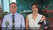 Jair Bolsonaro faz pronunciamento de natal com a primeira-dama Michelle Bolsonaro