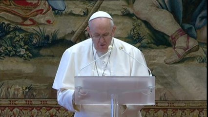 Descargar video: El Papa pide a los gobernantes que la vacuna de la COVID llegue a todos los rincones del mundo