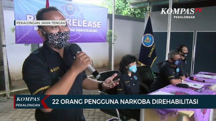 22 Orang Pengguna Narkoba Direhabilitasi