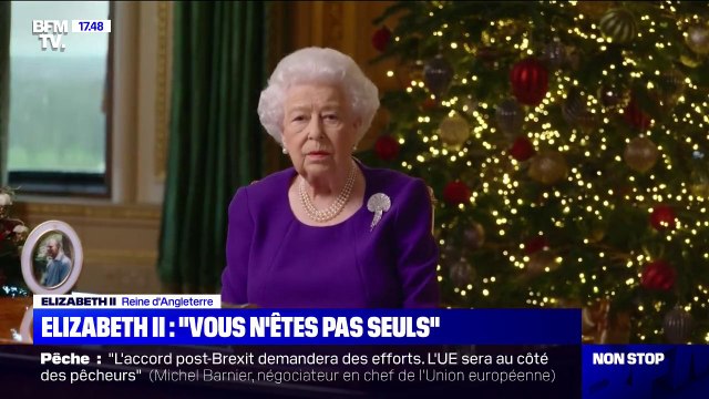 Vous n'êtes pas seuls : le message de Noël d'Elizabeth II aux Britanniques