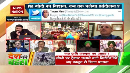 Desh Ki Bahas: Have agitating farmers been divided on new farm laws?
