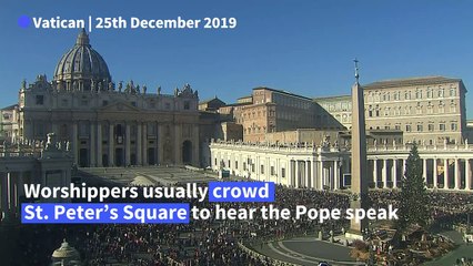 Pope says vaccines must be accessible to all