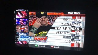 SmackDown vs Raw 2008 Unlock Legends Tutorial
