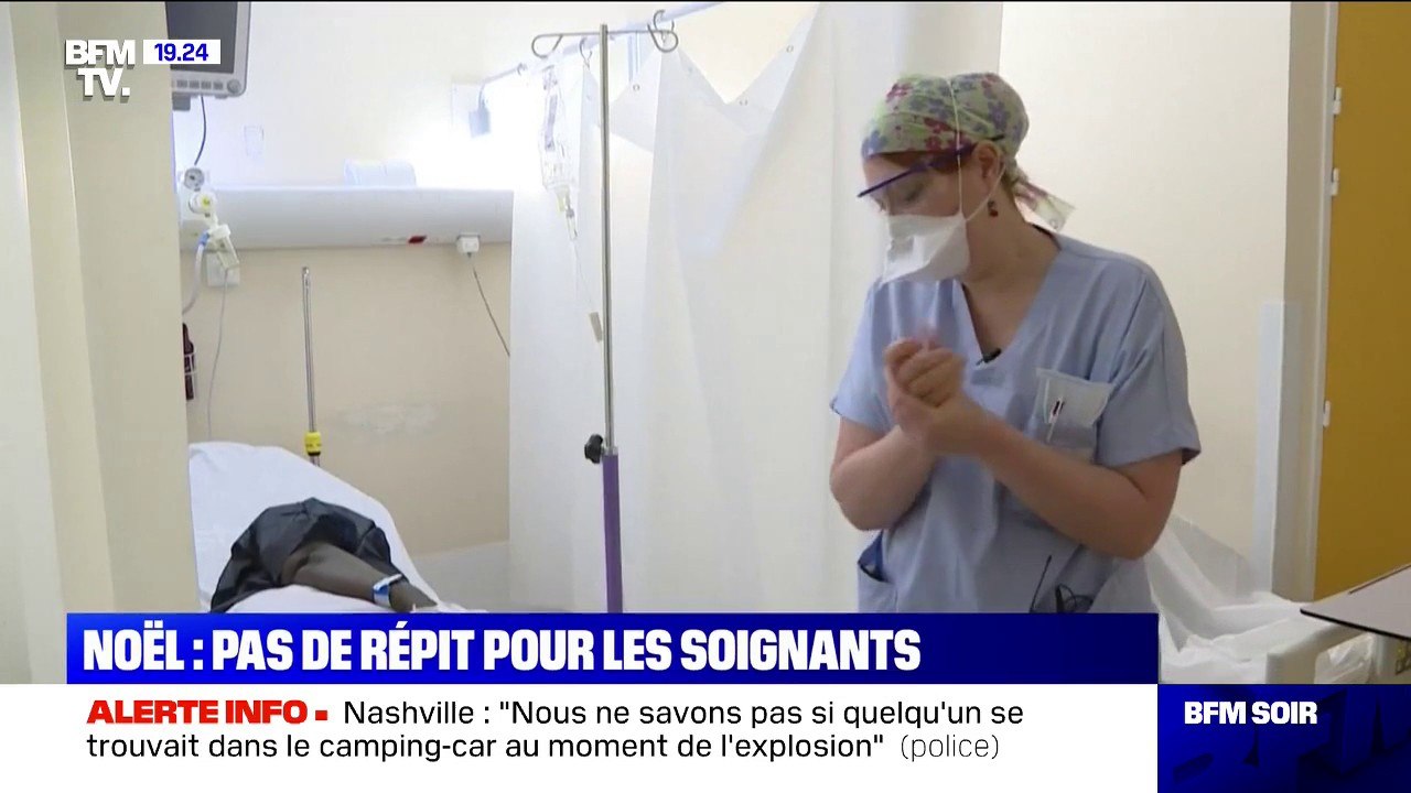 Coronavirus: pour Noël, pas de répit pour les soignants