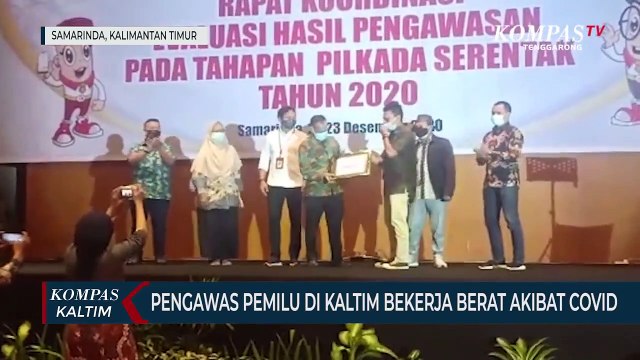 Pengawas Pemilu Di Kaltim Bekerja Berat Akibat Covid-19