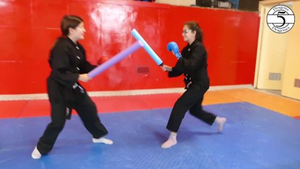 Entrenamiento y Combate - Kung-Fu 5 Dragones