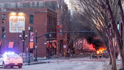 انفجار وسط ناشفيل بولاية تينيسي وتحقيقات جارية لمعرفة الملابسات