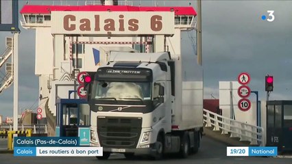 Calais : les routiers bloqués à Douvres sur le chemin du retour