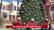 Mahindra posts video of men playing Jingle Bells on sitar, shehnai. It's viral