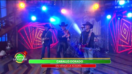 ¡Caballo Dorado vino al programa para ponernos a bailar con "Payaso del rodeo"! | Venga La Alegría