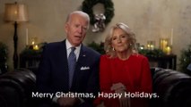 Coronavirus: les vœux du couple Biden aux Américains après une année 