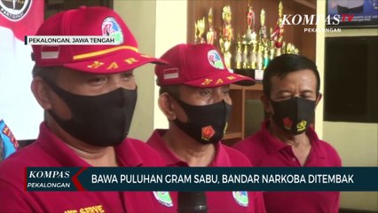 Bawa Puluhan Gram Sabu, Bandar Narkoba Ditembak