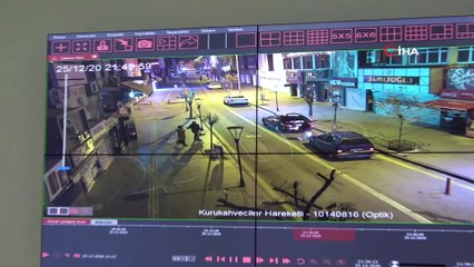 Sokağa çıkma kısıtlamasında kameralı denetim: 15 yaşındaki genç cezadan kurtulamadı