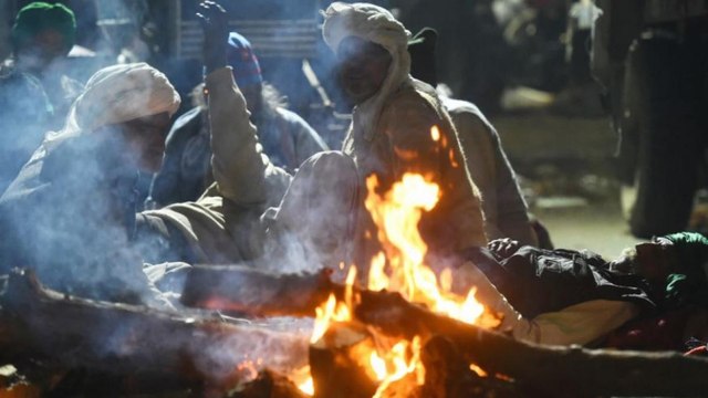 Severe cold wave grips North India