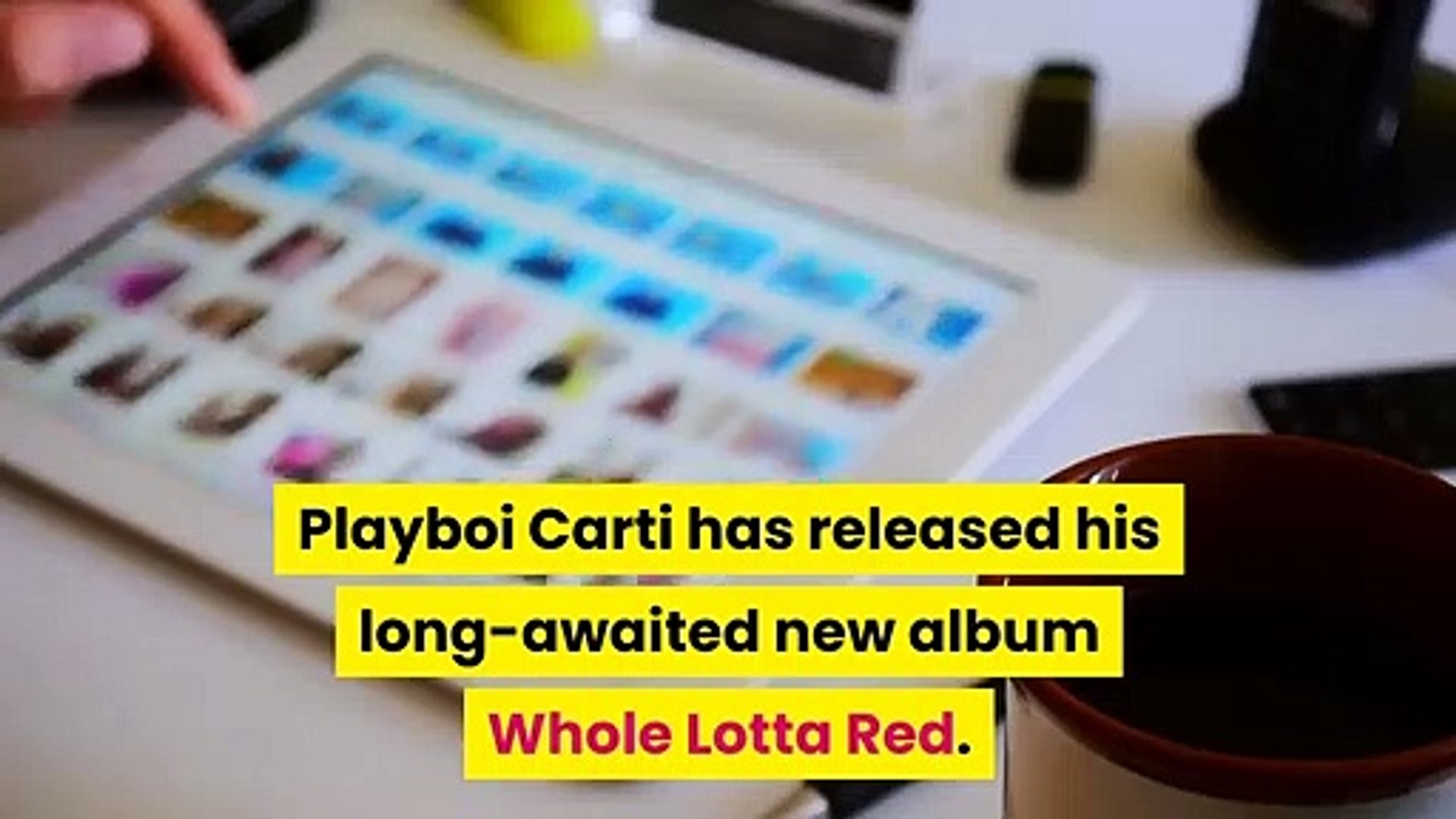 Listen to Playboi Carti's New Album Whole Lotta Red