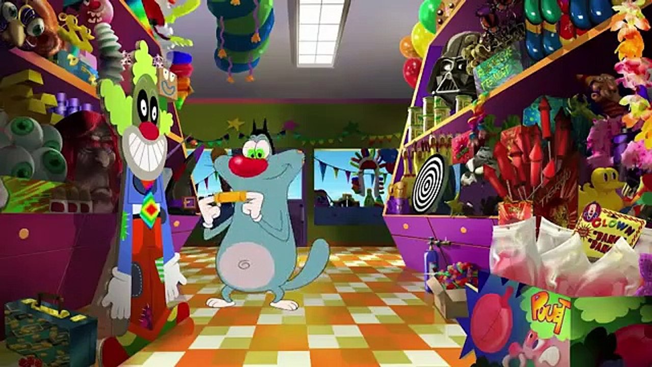 Oggy and the Cockroaches - Oggy and the Magic Smile (S04E48)- Hindi Cartoons for Kids(360P)