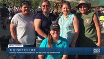 Navajo woman donates part of her liver to her mother